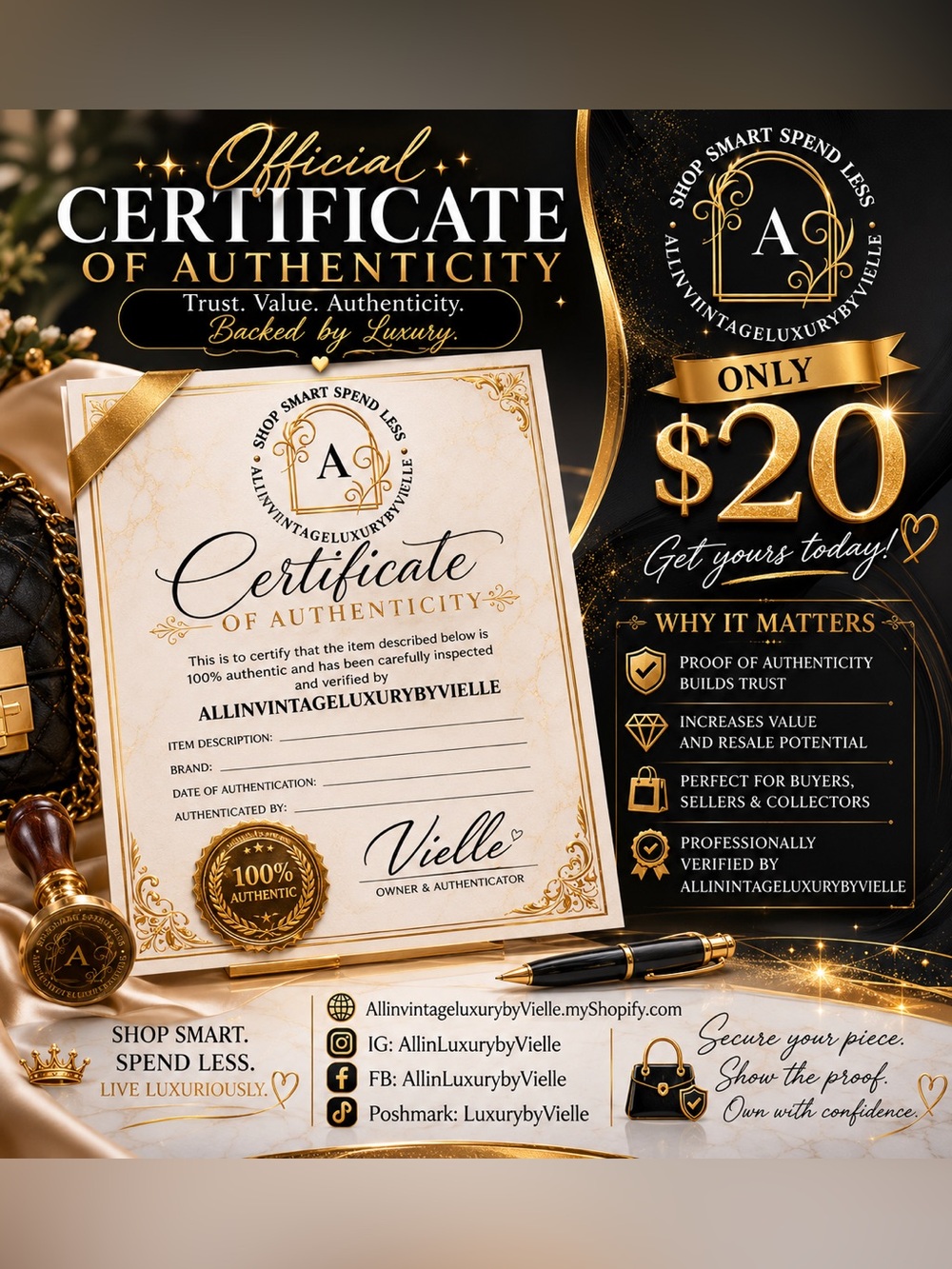 Certificate of Authenticity